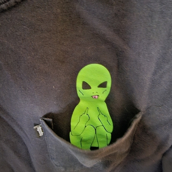 Ripndip Alien Longsleeve Size Medium - Picture 5 of 8